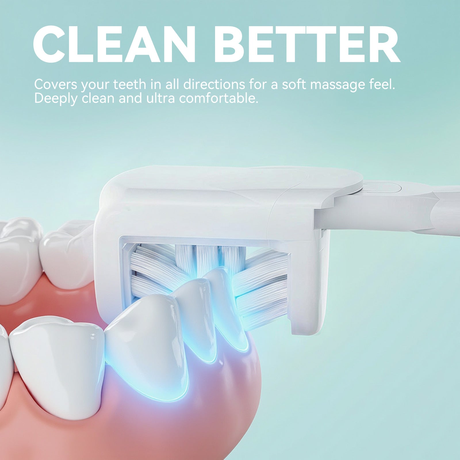 HEISR X1 3-Sided Electric Toothbrush