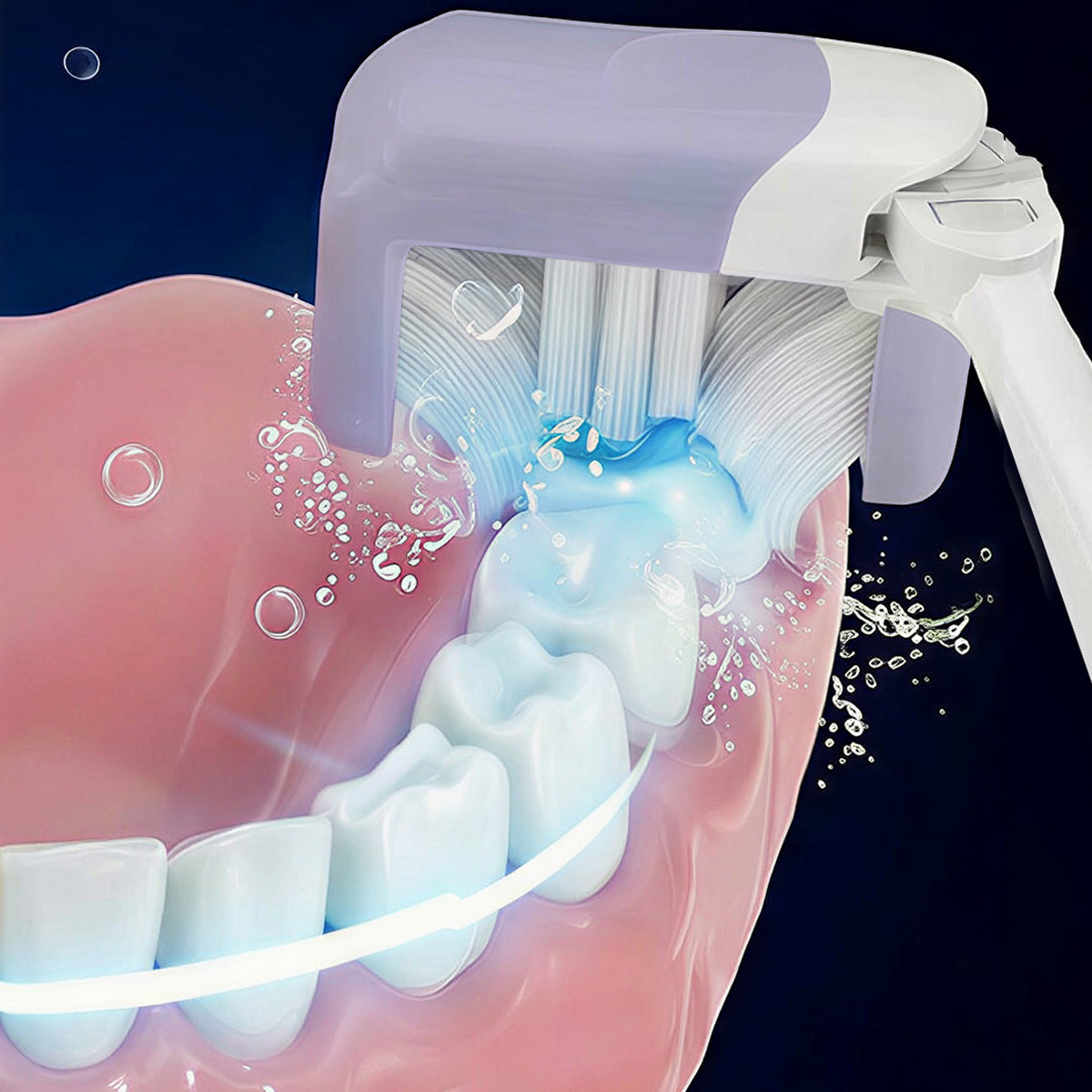 HEISR 3-Sided 
Toothbrush